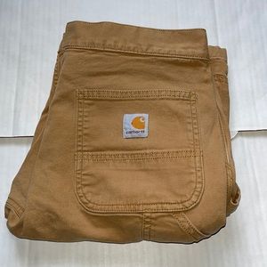 Carhartt Mens sz. 30 Relaxed Fit Beige Cargo Shorts